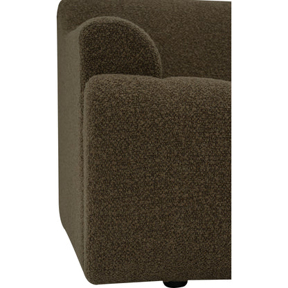 MAZEL 1 Seater With Right Arm Sofa - Sepia
