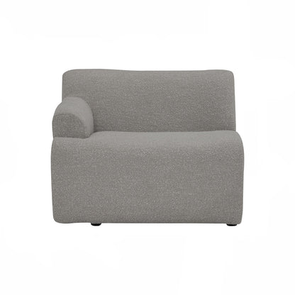 MAZEL 1 Seater With Right Arm Sofa - Grey
