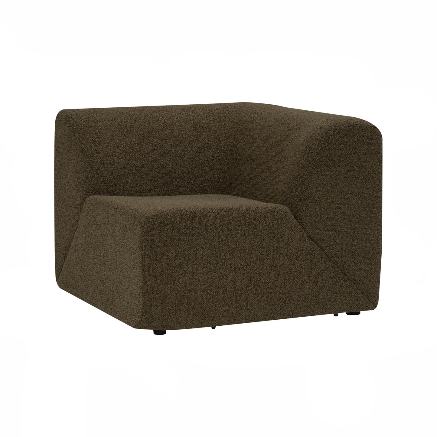 MAZEL Corner Sofa - Sepia