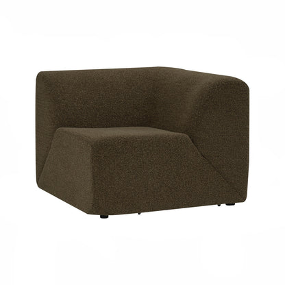 MAZEL Corner Sofa - Sepia