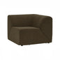 MAZEL Corner Sofa - Sepia