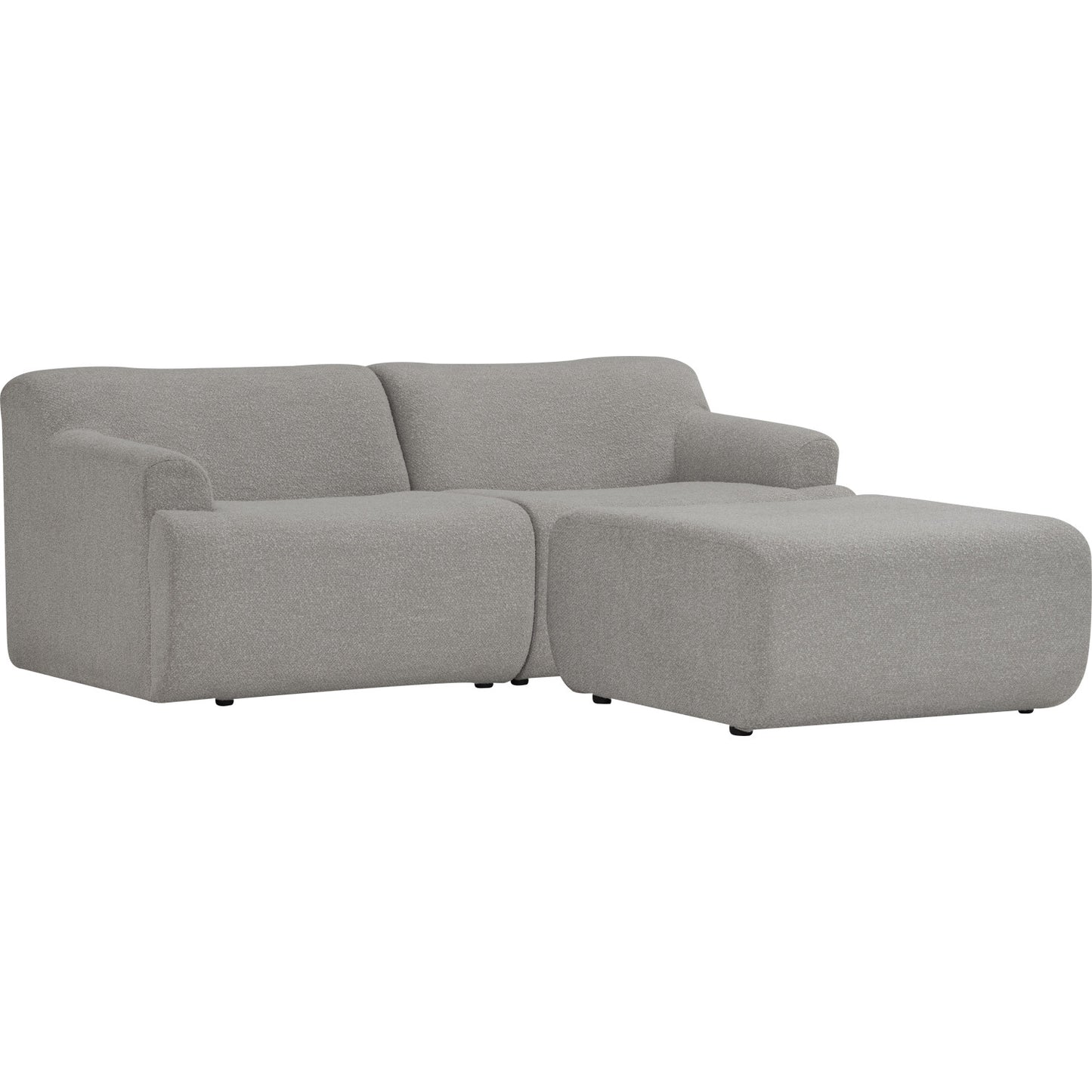 MAZEL Ottoman - Grey