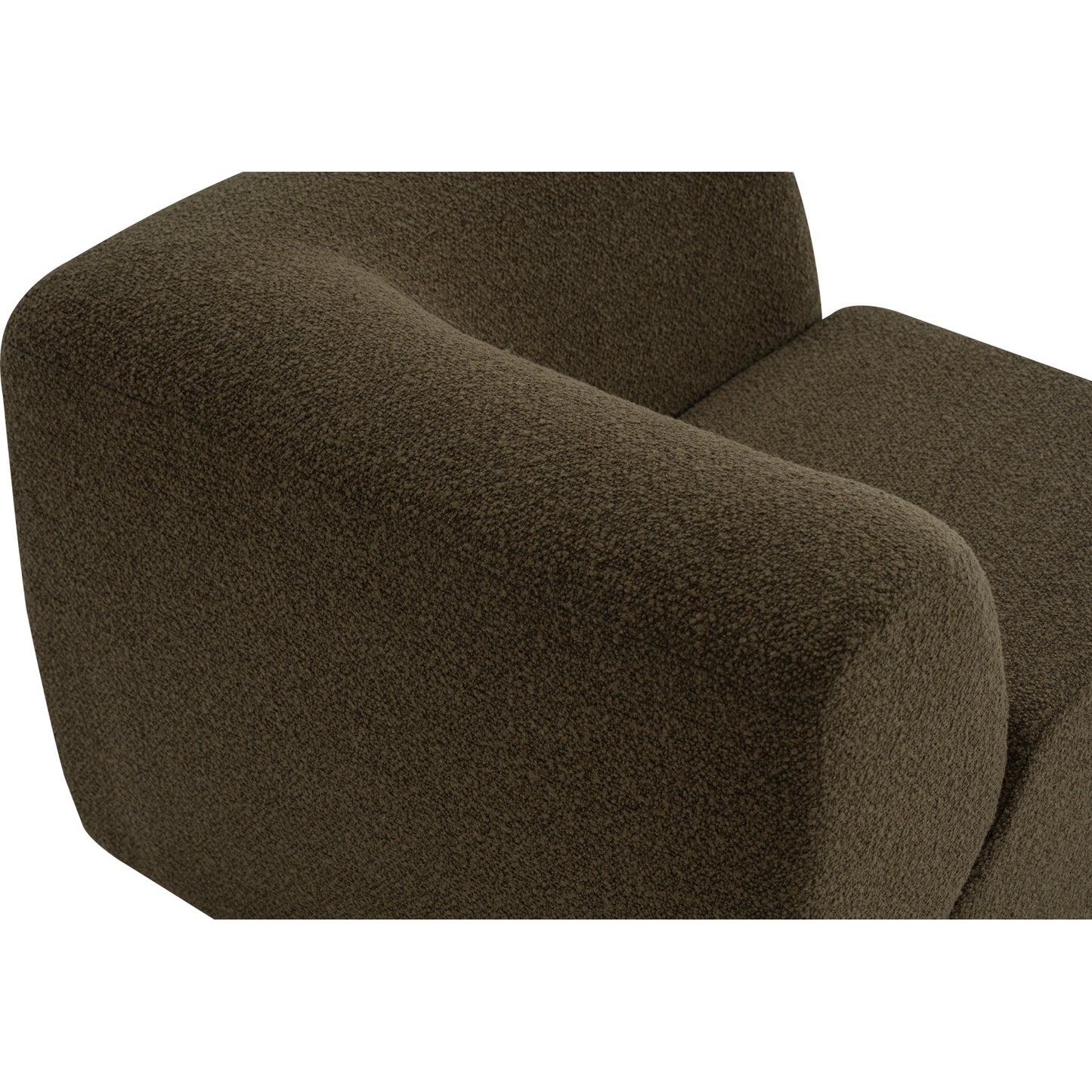MAZEL Corner Sofa - Sepia