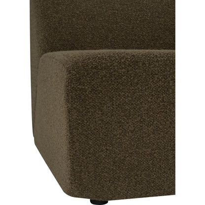 MAZEL Corner Sofa - Sepia