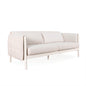 MIKA 3 Seater Sofa - Soft Cream White
