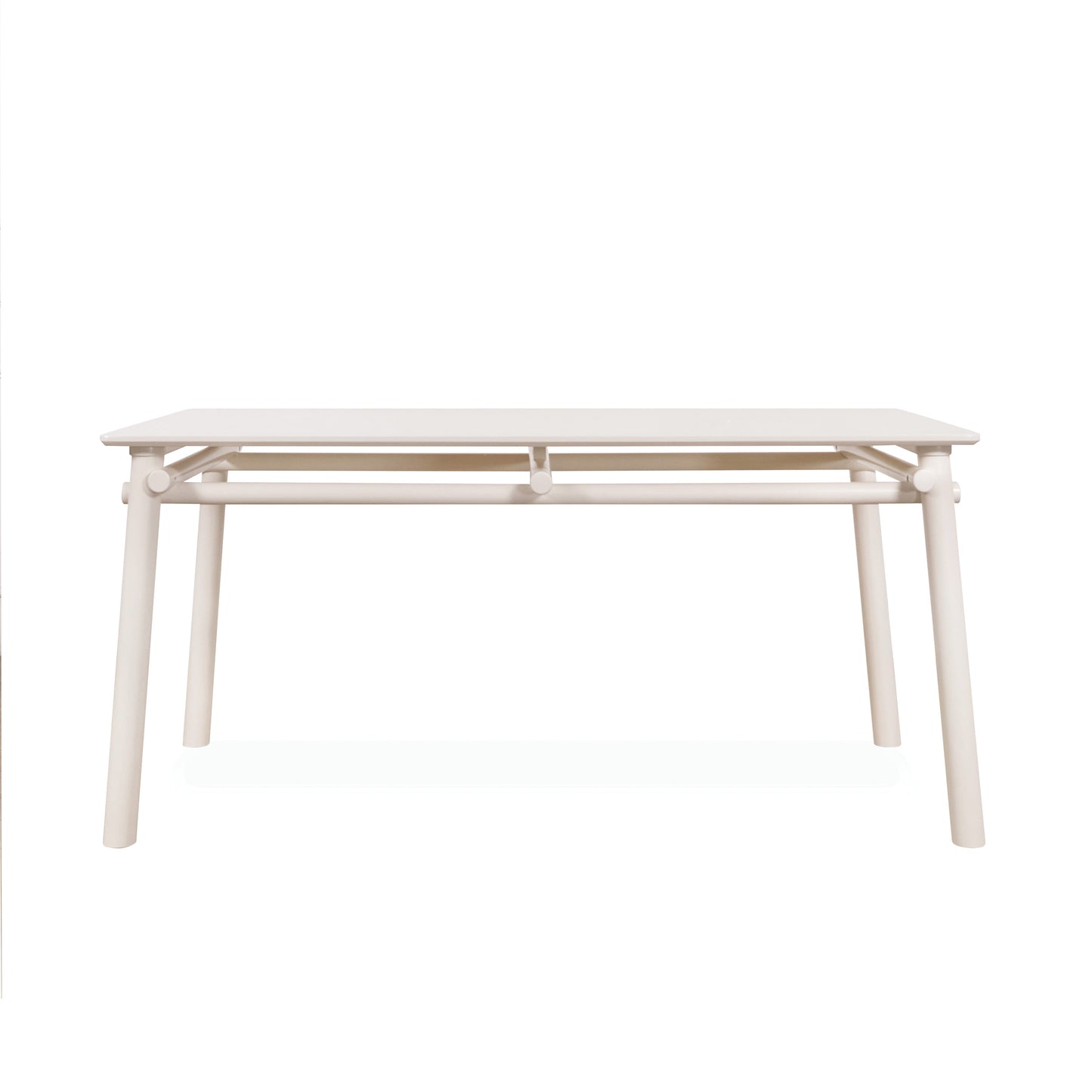 MIKA Dining Table - Soft Cream White (1600L)