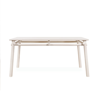 MIKA Dining Table - Soft Cream White (1600L)