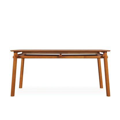 MIKA Dining Table - Light Walnut (1600L)
