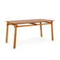 MIKA Dining Table - Light Walnut (1600L)