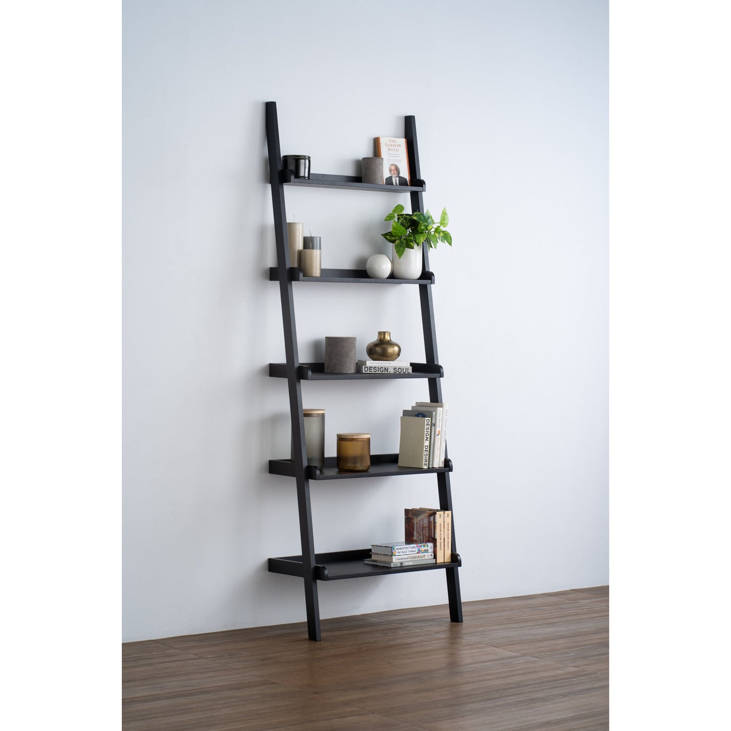 MILT Leaning Bookcase - Black
