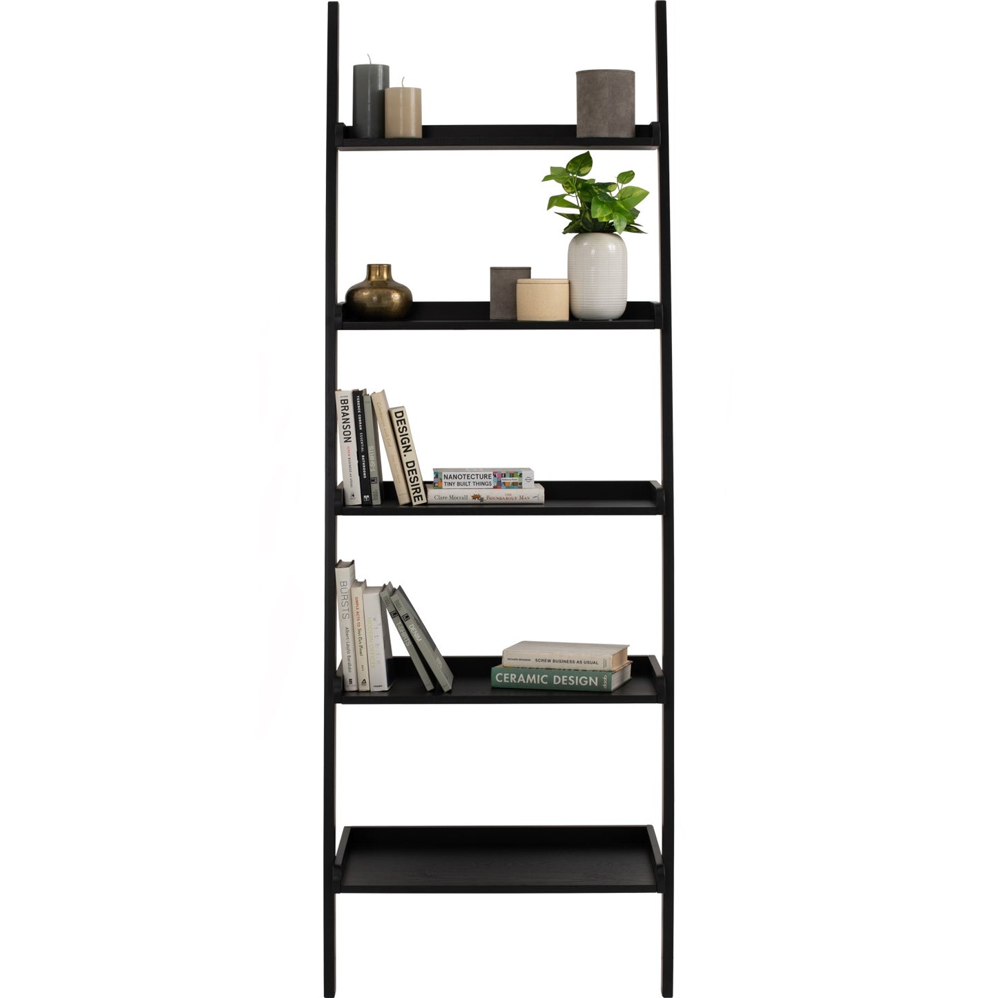MILT Leaning Bookcase - Black