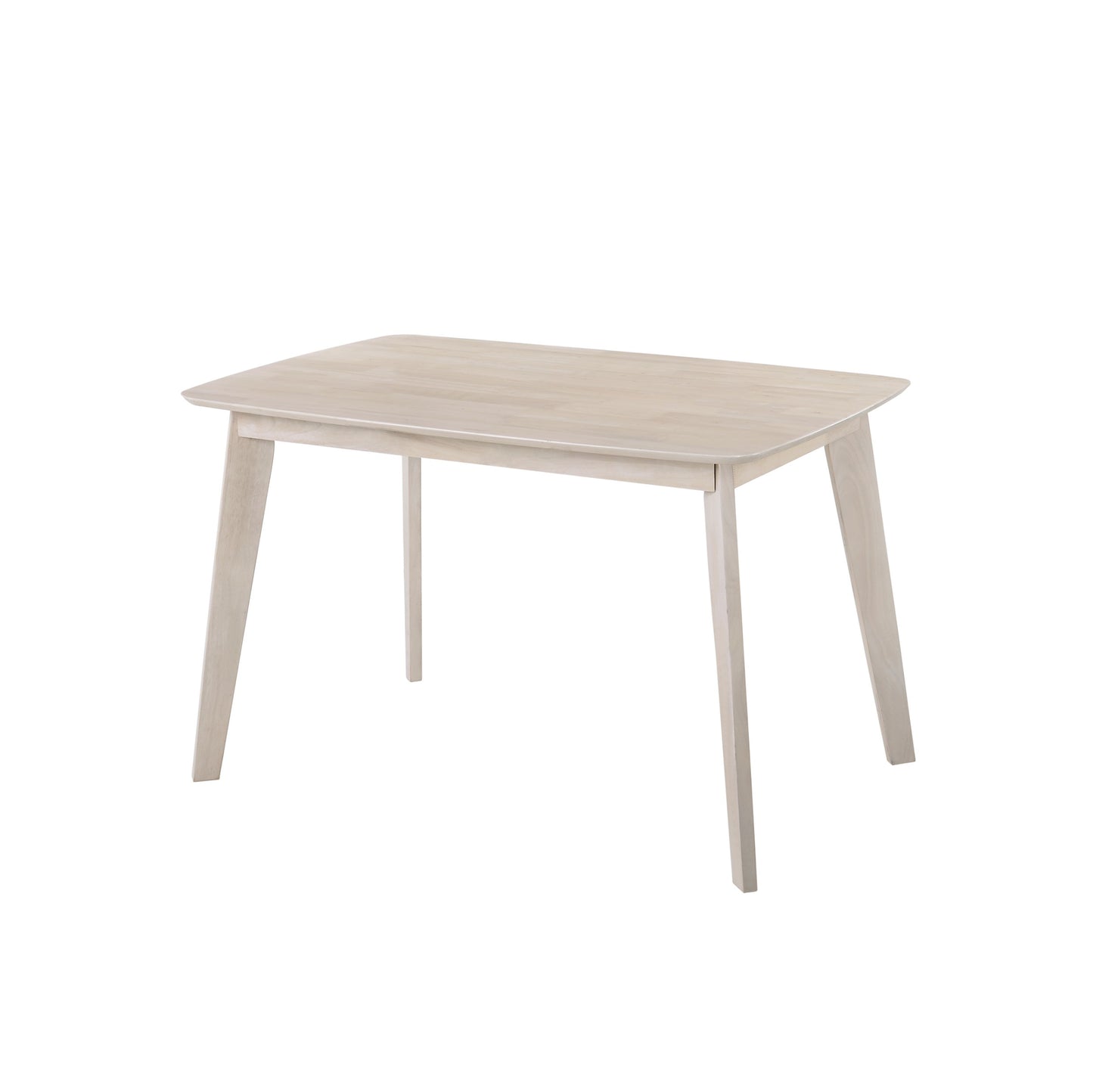 MITTI Dining Table - White Wash (1200L)