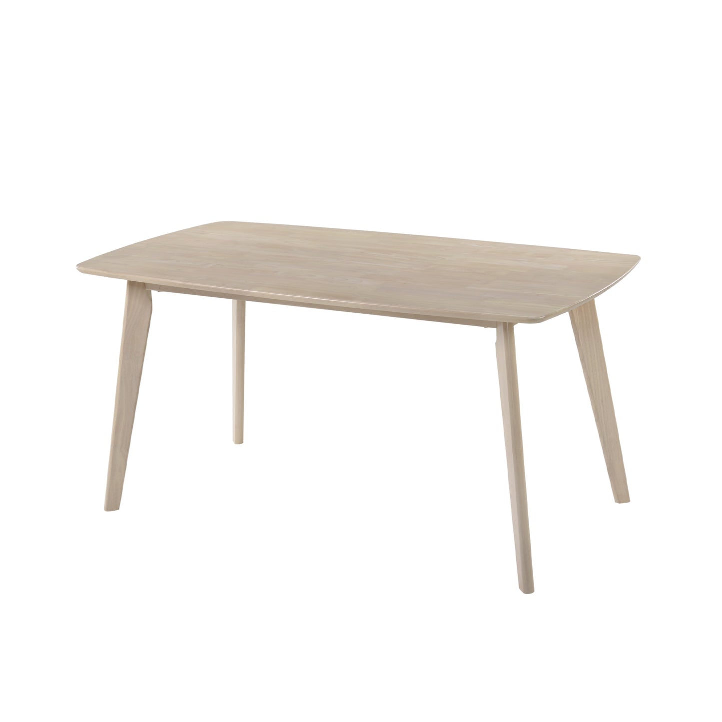 MITTI Dining Table - White Wash (1400L)