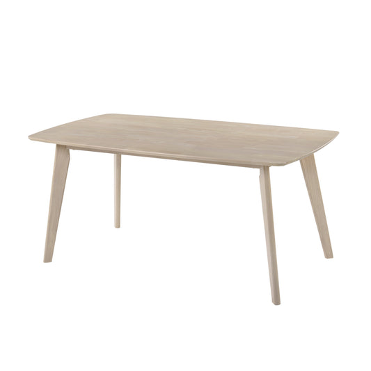 MITTI Dining Table - White Wash (1500L)