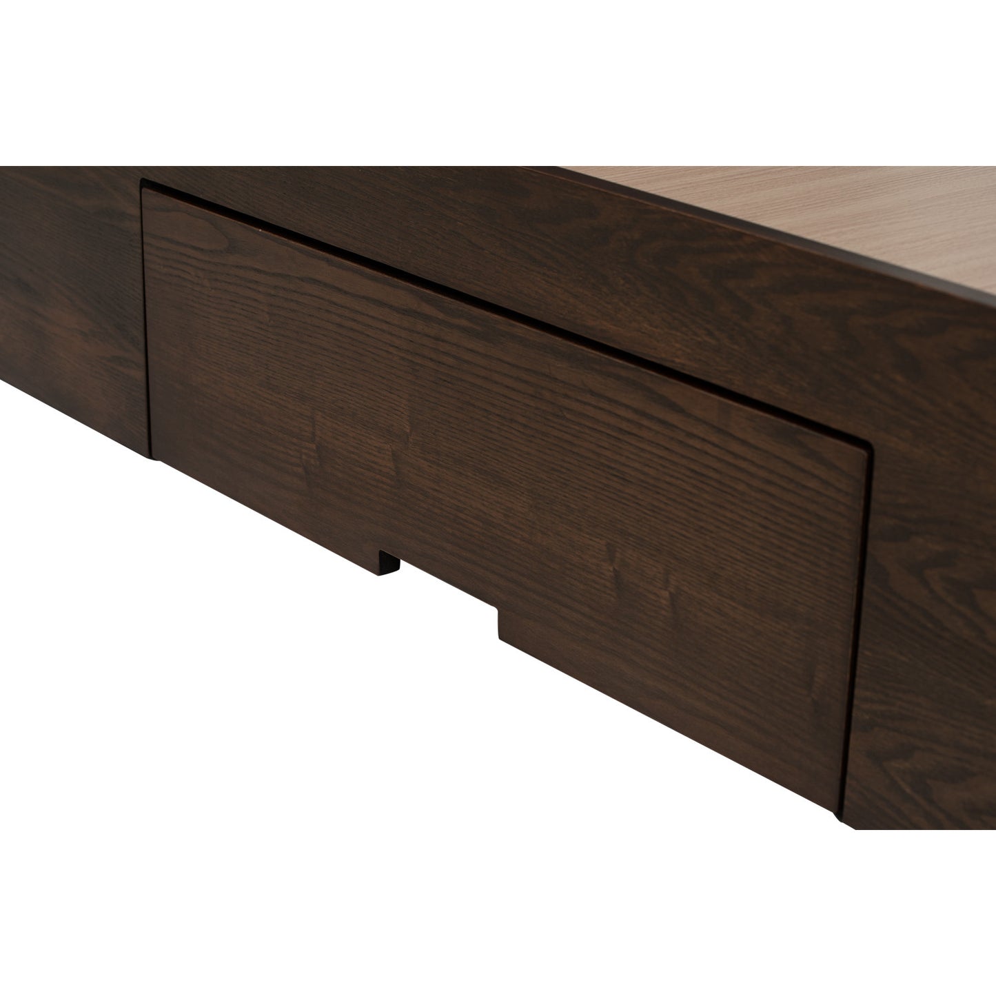 MOLA Bedframe With Storage - Cocoa, Dark Grey (Queen Size)(Pets Friendly Fabric)