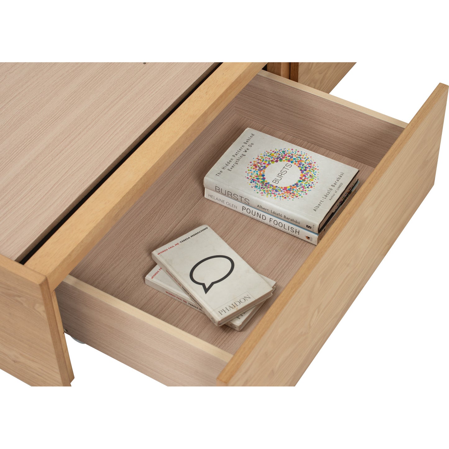 MOLA Bedframe With Storage - Natural, Grey (Queen Size)(Pets Friendly Fabric)