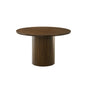 MOLA Round Dining Table (1220DIA) - Walnut