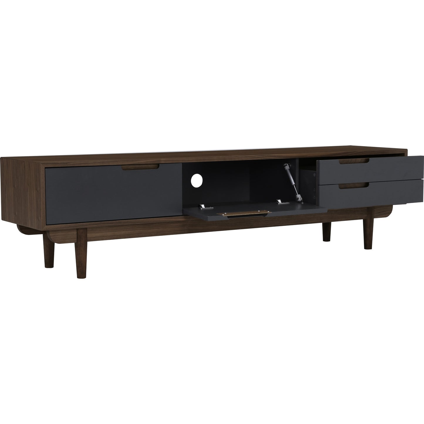 NAKULA TV Cabinet - Walnut