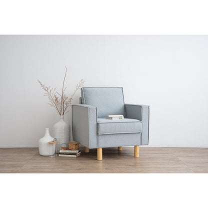 NEXON 1 Seater Sofa - Light Blue
