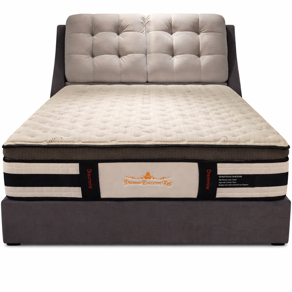 Bedframe Only NH54 - With Headboard Storage (Single/Super Single/Queen/King Size) Custom Colour