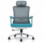 NTT 155-HB ANTEROS Office Chair - White Blue