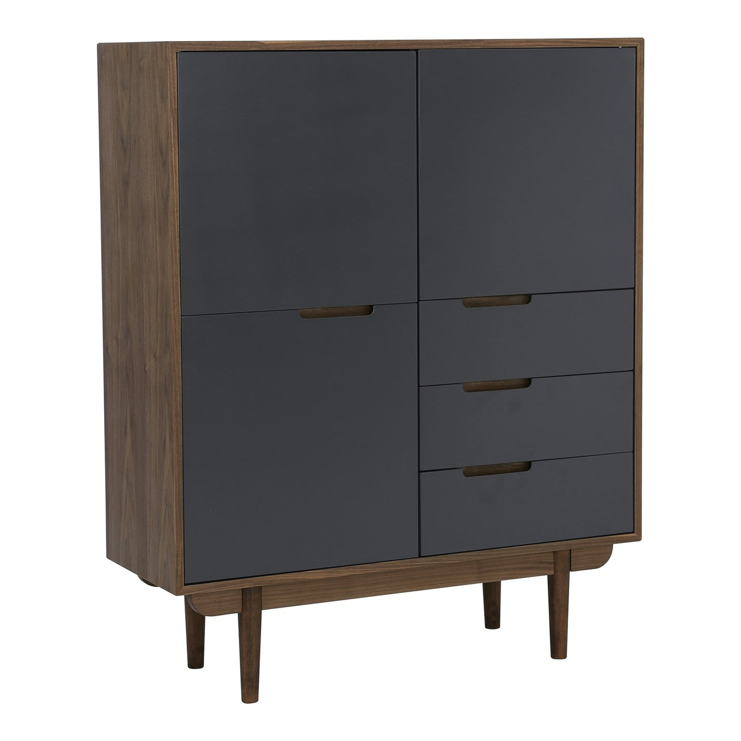 NAKULA Tall Cabinet - Walnut