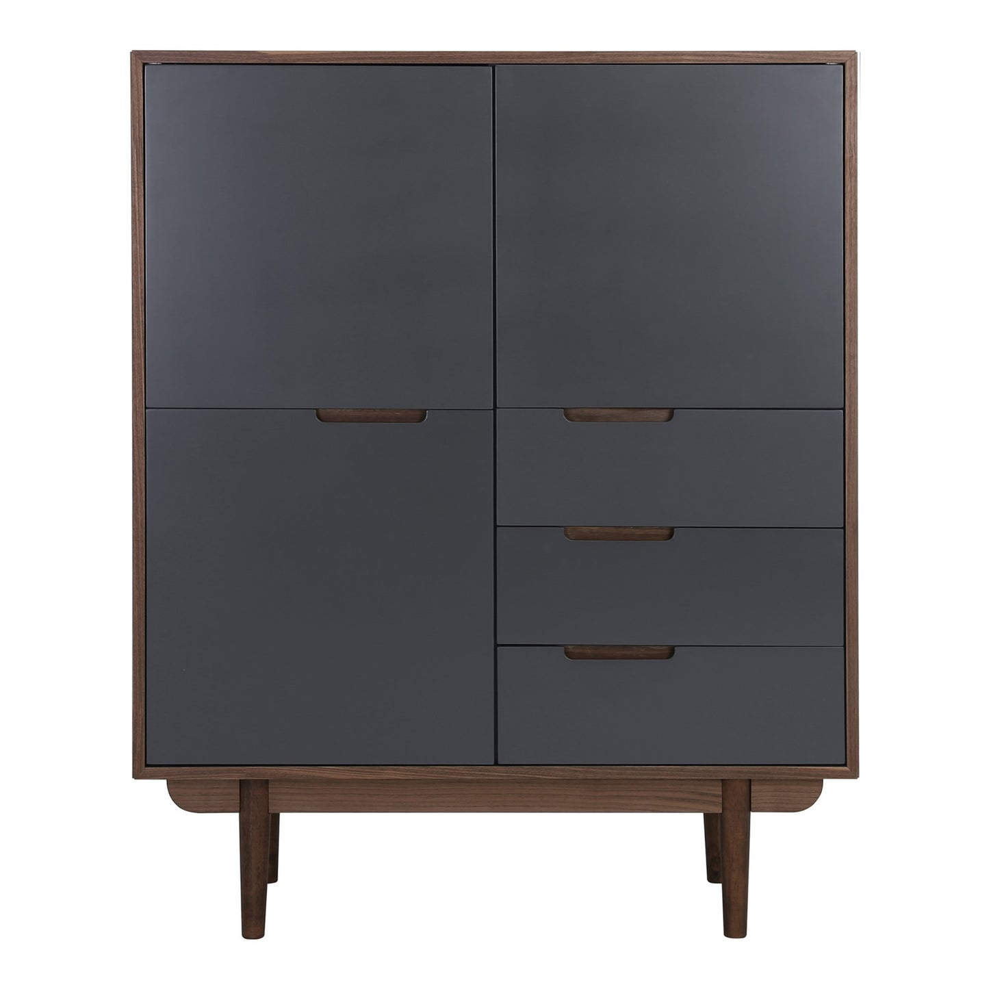 NAKULA Tall Cabinet - Walnut