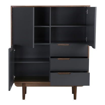 NAKULA Tall Cabinet - Walnut