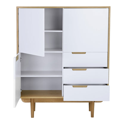 NAKULA Tall Cabinet - Natural
