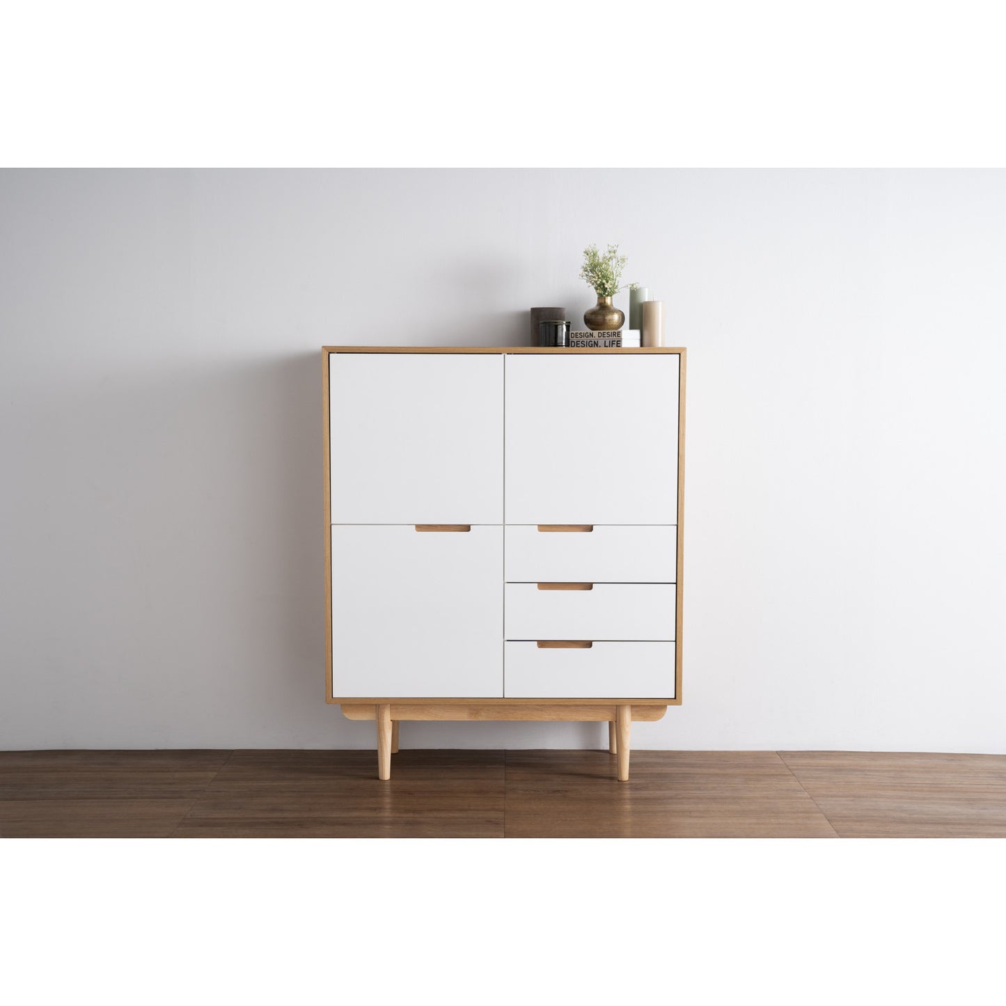 NAKULA Tall Cabinet - Natural