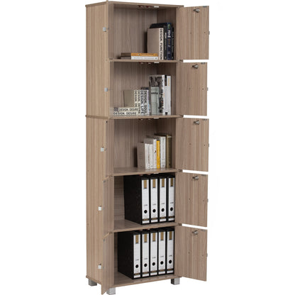 NAOMI 10 Door Storage Box With Lock - Ebonnese