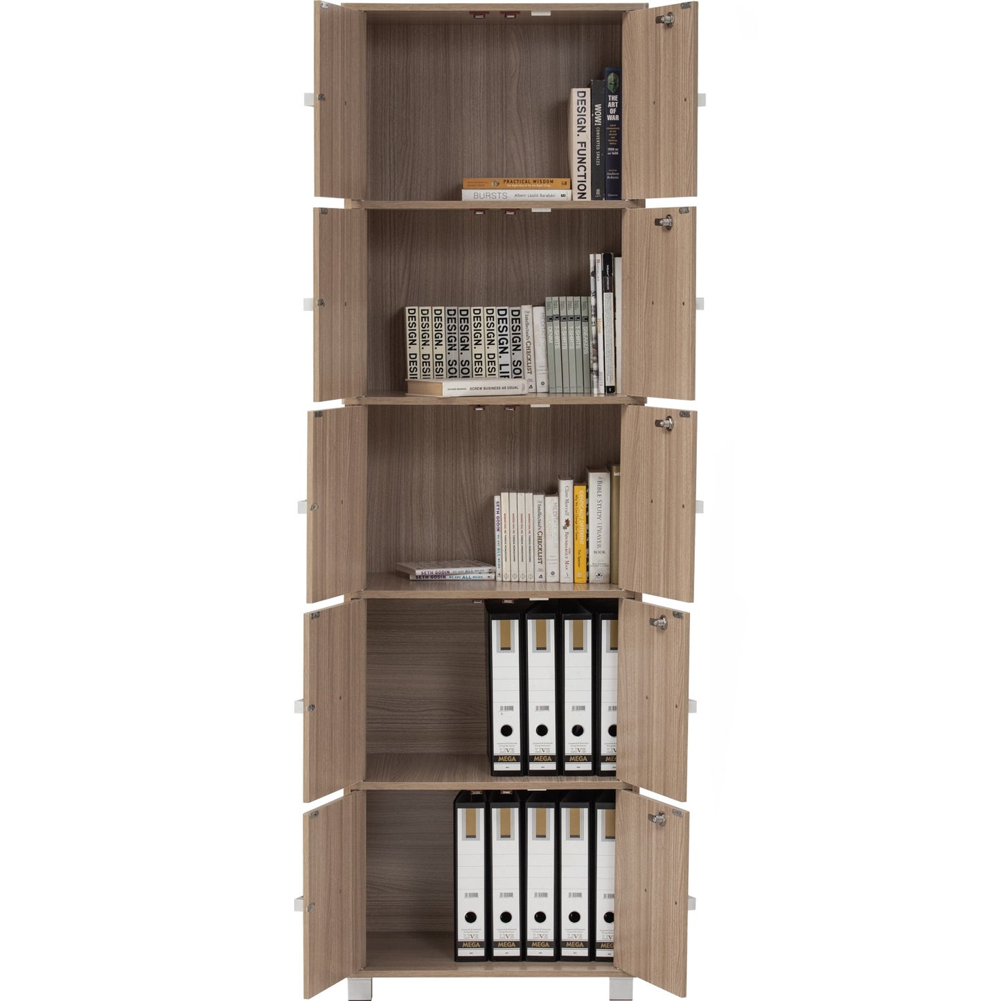 NAOMI 10 Door Storage Box With Lock - Ebonnese