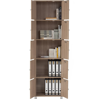 NAOMI 10 Door Storage Box With Lock - Ebonnese