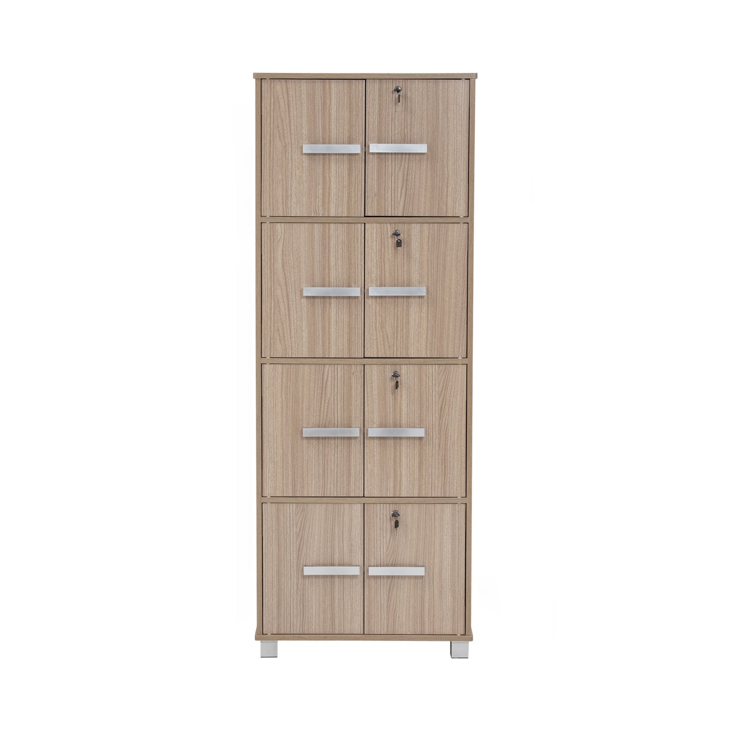 NAOMI 8 Door Storage Box With Lock - Ebonnese