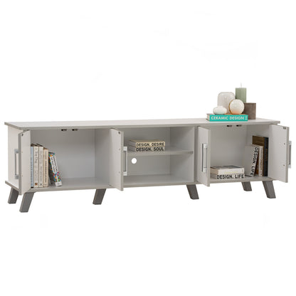NAOMI TV Cabinet - White (1625L)