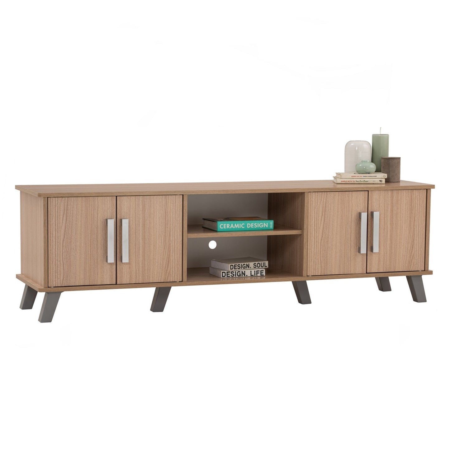 NAOMI TV Cabinet - Ebonnese (1625L)