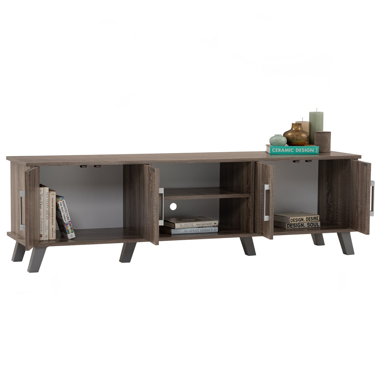 NAOMI TV Cabinet - Sonoma Dark (1625L)