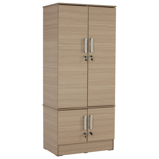 NAOMI 4 Door Wardrobe - Ebonnese