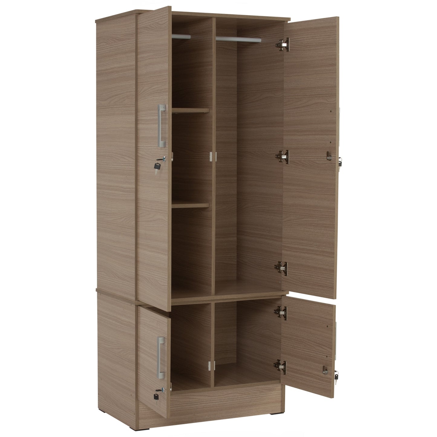 NAOMI 4 Door Wardrobe - Ebonnese