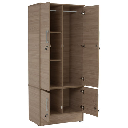 NAOMI 4 Door Wardrobe - Ebonnese
