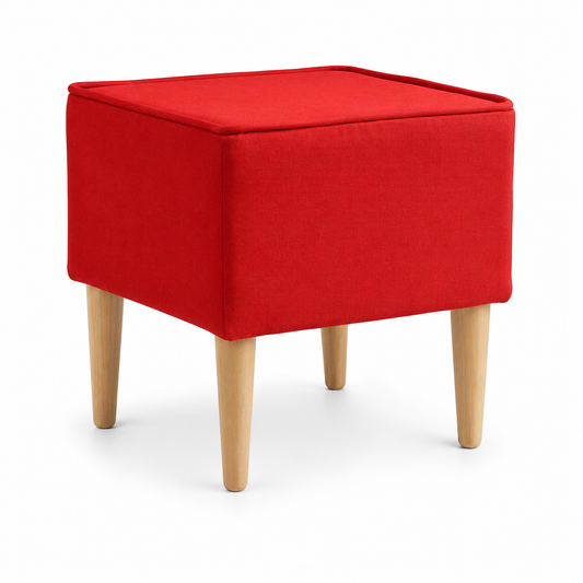 NINJA Square Stool - Red