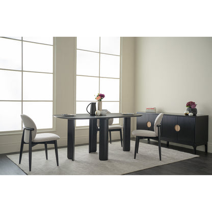 OLSEN Dining Chair - Black
