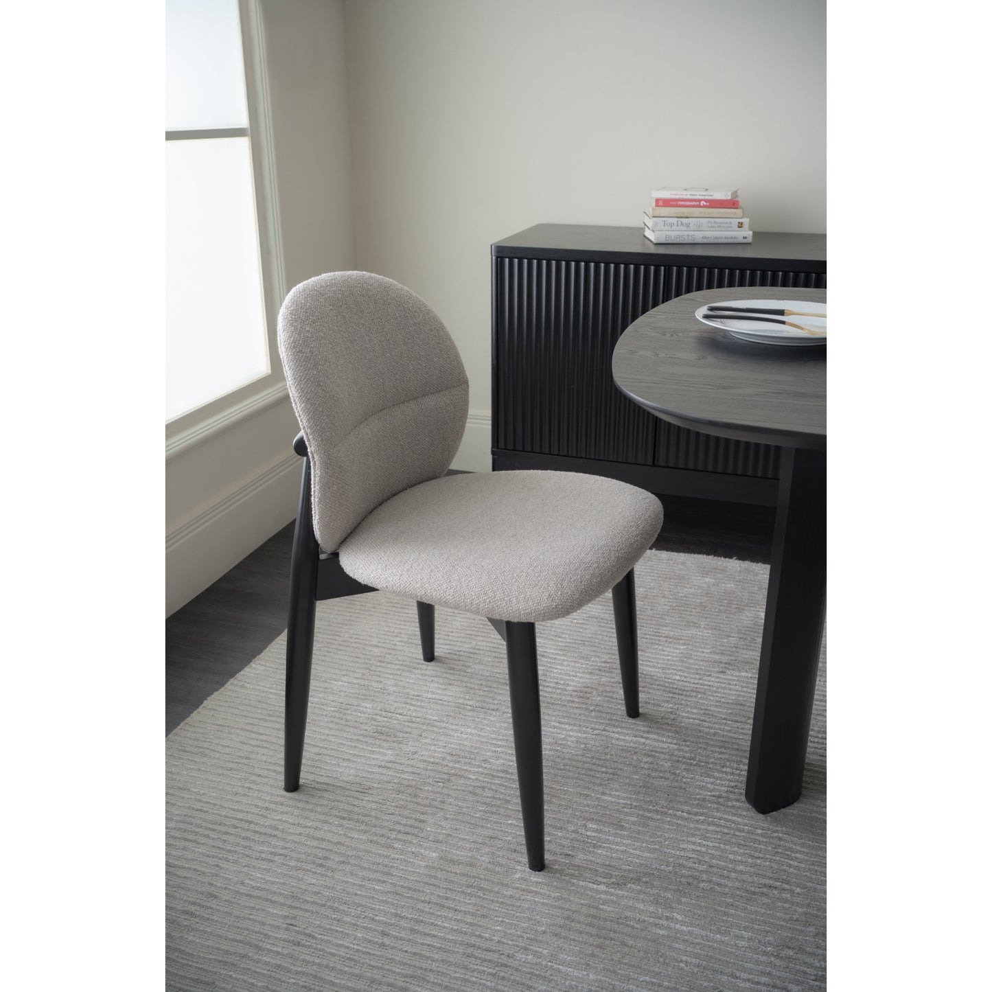 OLSEN Dining Chair - Black