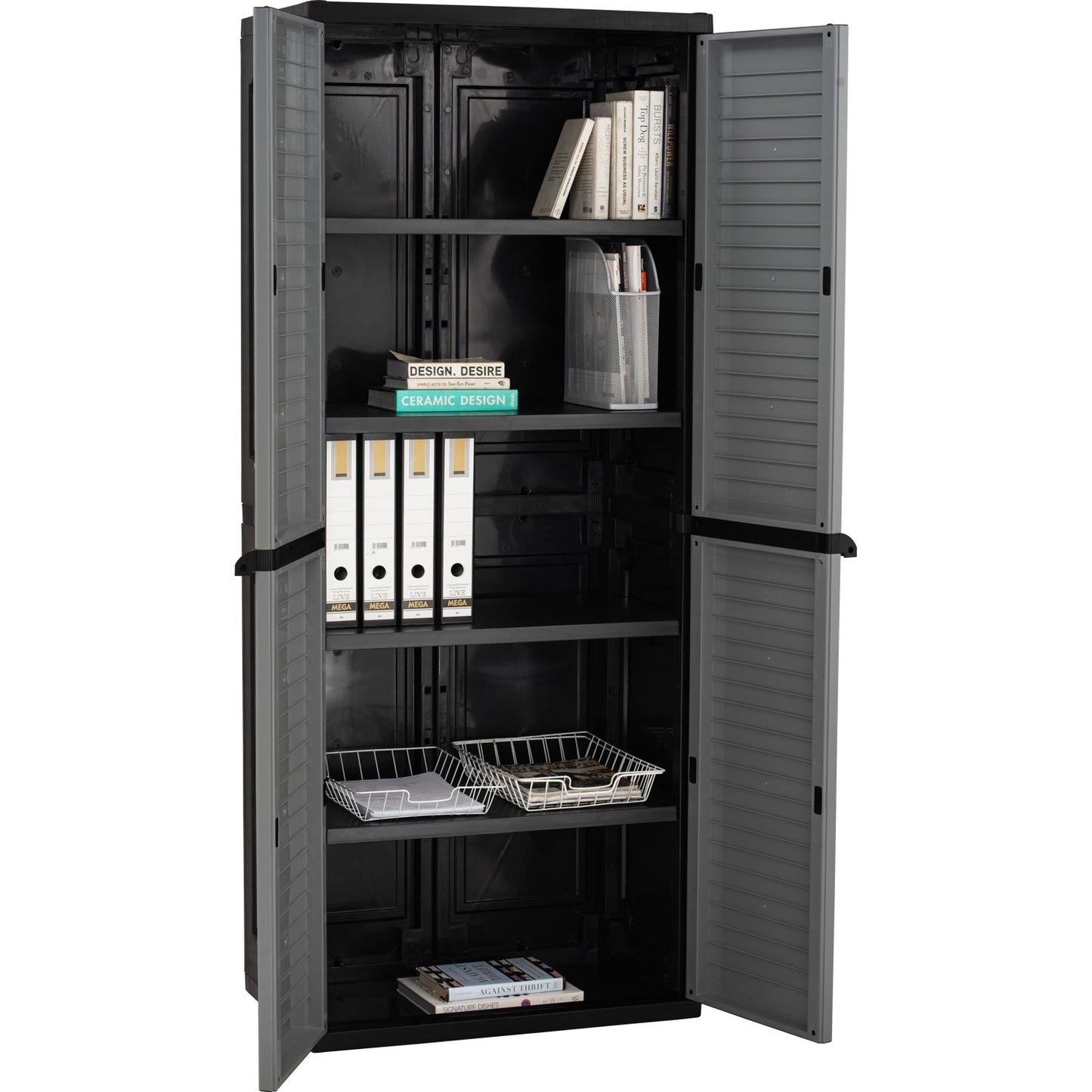 OPTIMUS Large Storage Cabinet - Grey