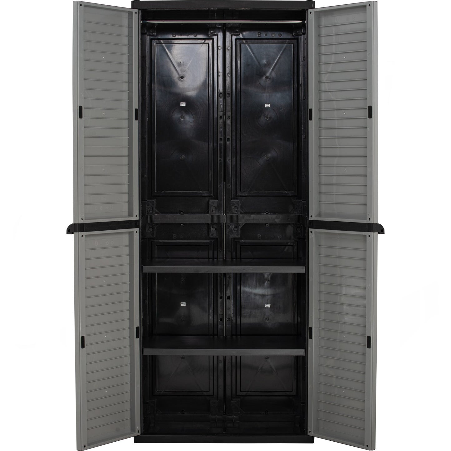 OPTIMUS Large Wardrobe A - Grey