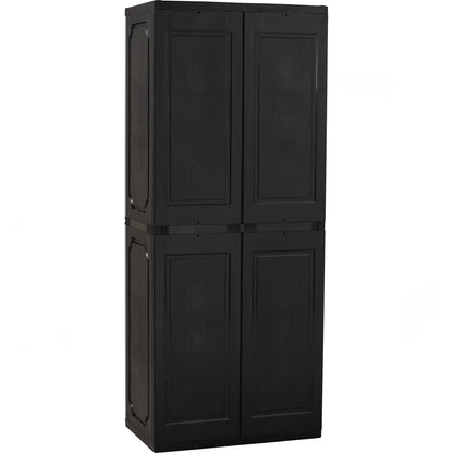 OPTIMUS Large Wardrobe A - Grey