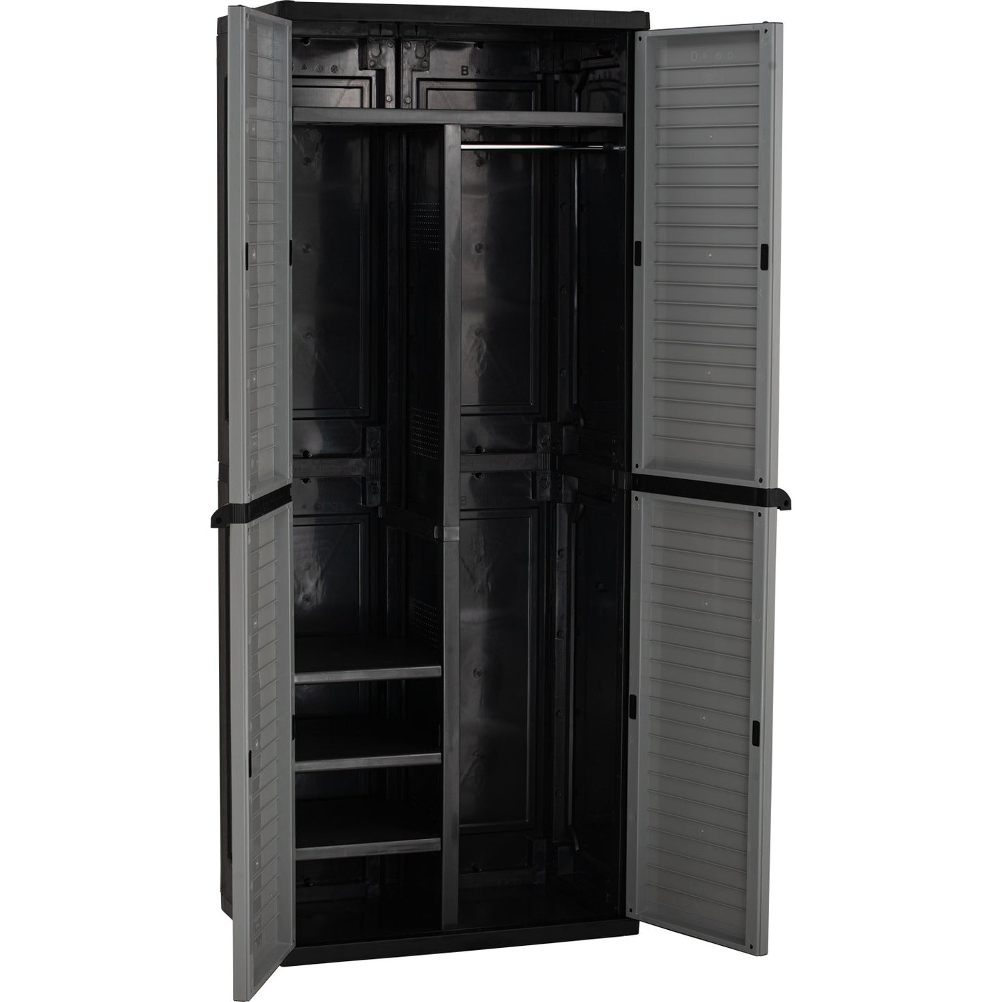 OPTIMUS Large Wardrobe B - Grey