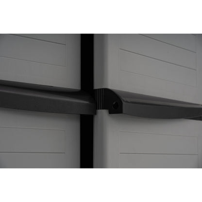 OPTIMUS Large Wardrobe B - Grey
