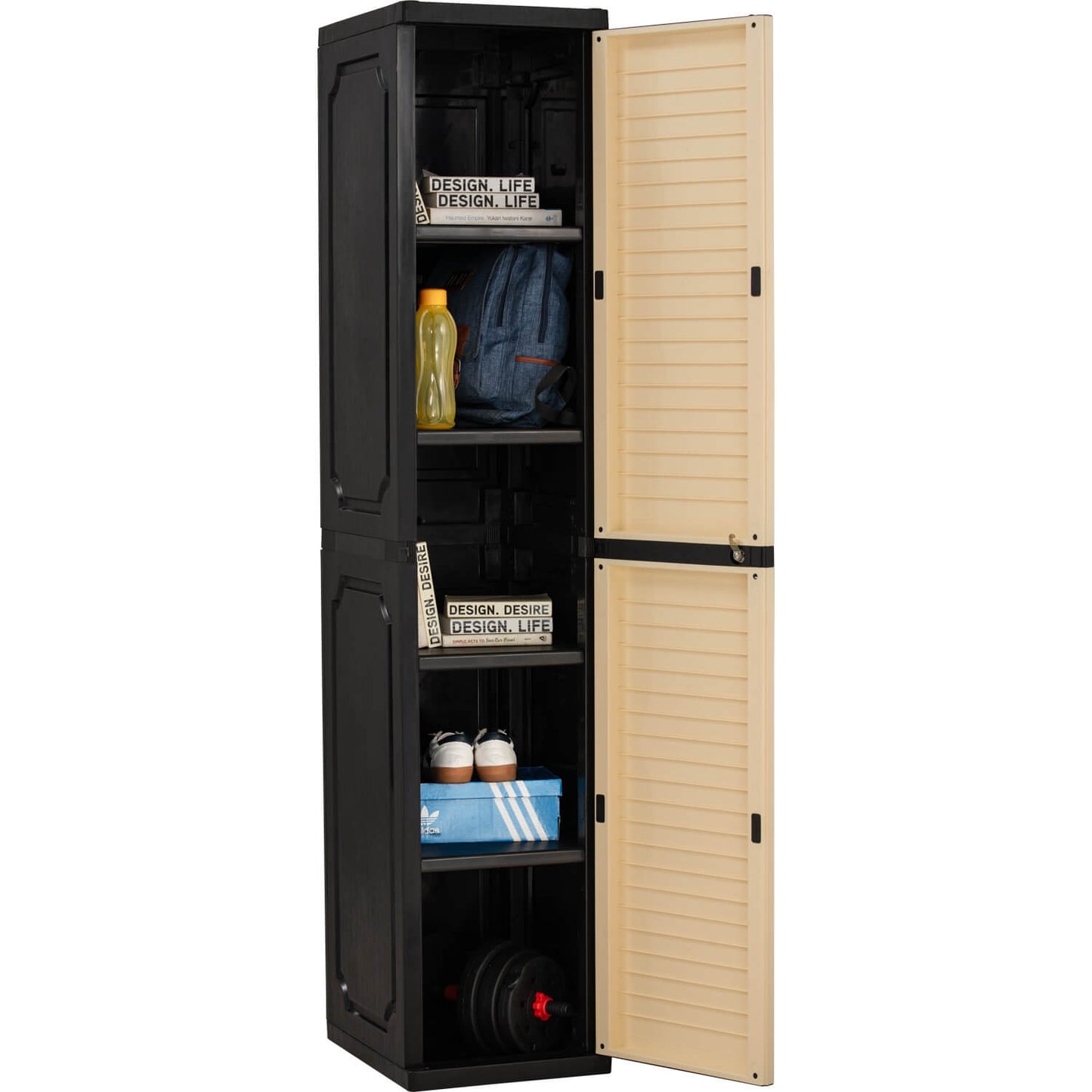OPTIMUS Slim Storage Cabinet - Beige