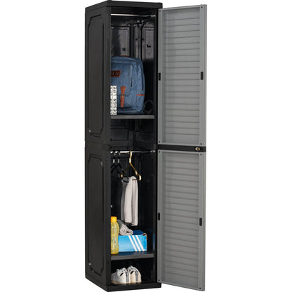OPTIMUS Slim Wardrobe A - Grey